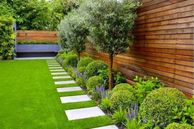 Landscaped gardens